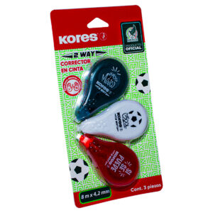Corrector Cinta Kores 2Way Seleccion Bl. C/3