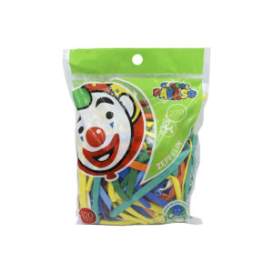 Globo Payaso Zeppelin 270 C/100 Surt Claro