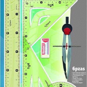 Juego De Geometria Maped 19206 Pocket Flex Premium