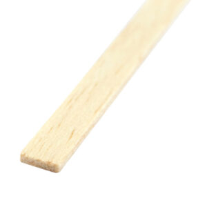 Madera Balsa # 4 1.5X6.4 Mm. 91.5 Cm