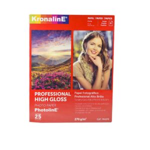Papel Fotografico Kronaline Ph370 Ink Jet C/25