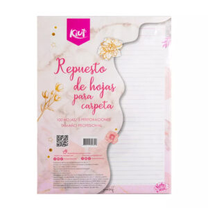 Papel Repuesto Para Carpeta Norma Profesional Kiut