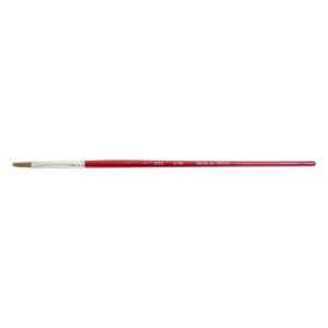Pincel Rex 100 # 1 Plano Pelo Oreja De Buey