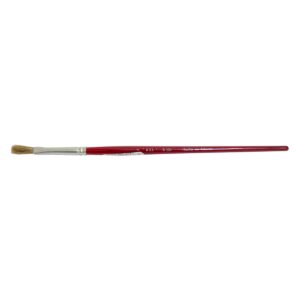 Pincel Rex 100 # 3 Plano Pelo Oreja De Buey