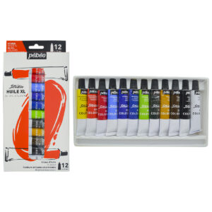 Pintura Para Oleo Pebeo Studio Xl - Set Con 12 Tubos