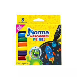 Marcadores De Gel Norma Grafigel C/8