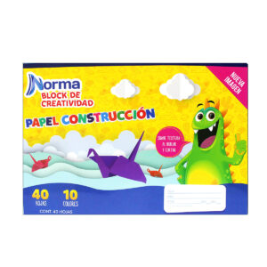 Block Papel Construcción Doble Carta Norma 40 Hojas 30X45