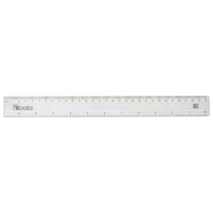Regla Plástico Koala 30 Cm