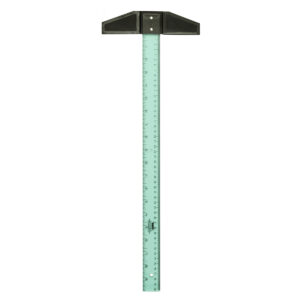 Regla T Plástico Baco Tf-50 Fija 50 Cm Con Graduación Sin Bisel
