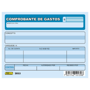 Block Contable Printaform 2053 Comprob De Gastos
