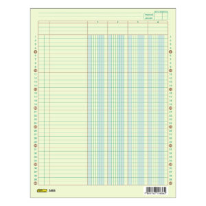 Block Contable Printaform 3404 4 Colms C/Concepto