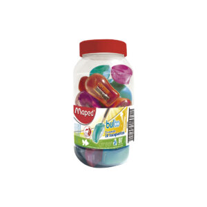 Sacapuntas Maped Bulbo - Bote Con 20 Pzas