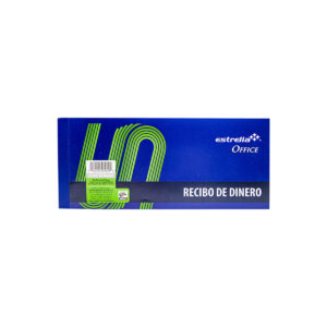 Block Contable Recibo De Dinero Estrella Con 50 Hojas