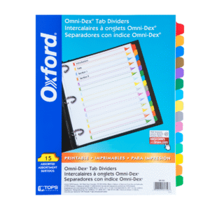 Separador Oxford Omni-Dex 15 Divisiones