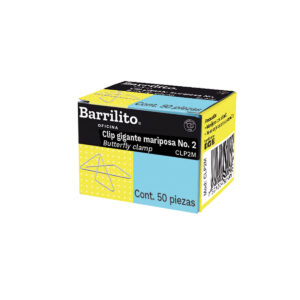 Clip Barrilito Mariposa # 2