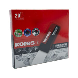 Goma Kores Ke20 Negra C/20