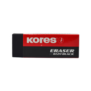 Goma Kores Ke20 Negra Pza