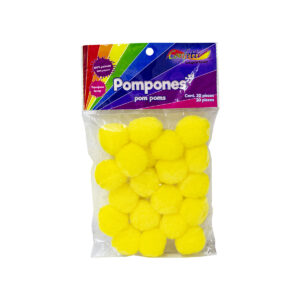 Pom Pom Confetti # 38 C/20 Amarillo 112