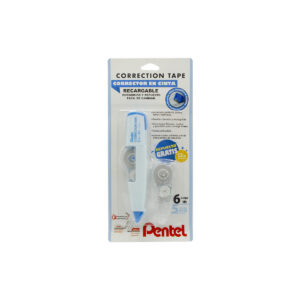 Corrector Cinta Pentel Ztp205Bp-A Recargable 6 Mt