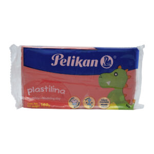 Plastilina Pelikan Barra 180 Grs Rojo