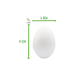 Huevo Unicel 12 Cm