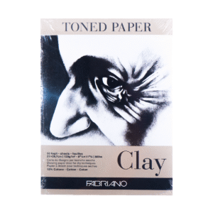 Block Fabriano Carta Toned Paper Clay 50 Hojas 21X29.7