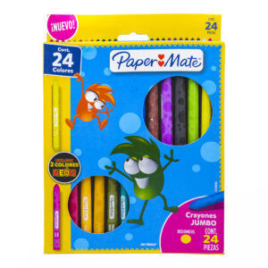 Crayones Paper Mate Jumbo C/24 Redondos