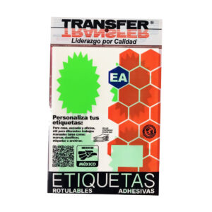 Etiqueta Transfer Fluor Para Ofertas 64X102