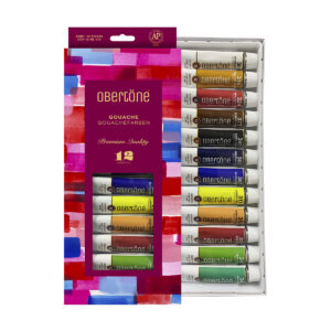 Pintura Gouache Obertone Premium - Set 12 Colores