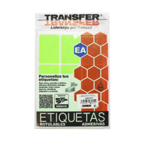 Etiqueta Transfer Fluorescente # 13 47X67