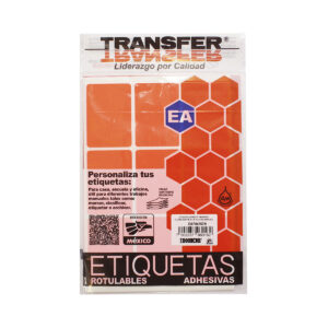 Etiqueta Transfer Fluorescente # 13 47X67
