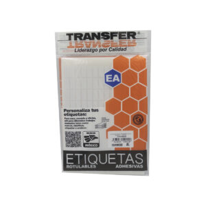 Etiqueta Transfer Blanca (B)