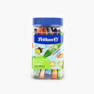 Crayones Pelikan Pelicrayones C/28 Jumbo Triangular
