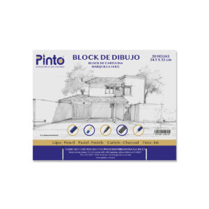 Block Dibujo Marquilla Pinto 24.5X32 Cm 20 Hojas