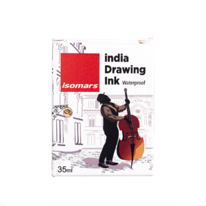 Tinta India Isomars Para Dibujo 35 Ml - Amarillo