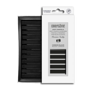 Colores Pastel Obertone Premium Carbon Black Soft Con 12