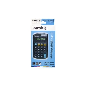 Calculadora Escolar Jumbo Pca6 Basica 8 Dig