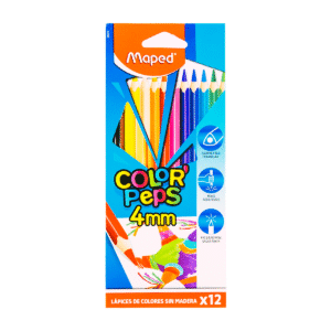 Lapices De Colores Maped Color Peps Con 12 Mina 4 Mm
