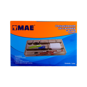 Organizador De Escritorio Mae M-977 P/Cajones Humo
