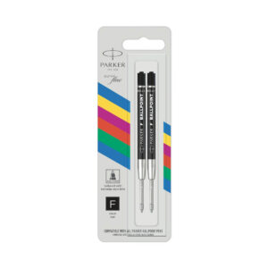 Repuesto Parker Economico P/Bolígrafo C/2 Negro P.F.