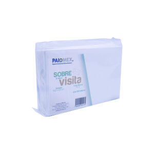Sobre Paiomex Visita Blanco 90 Grs 6.3X10.2 C/50