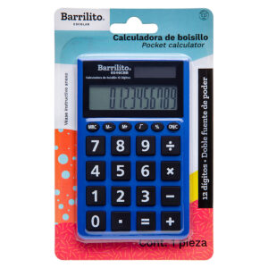 Calculadora 12 Digitos Barrilito Mod-8046Cbb