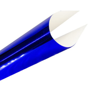 Cartulina Metalica Tipo Espejo Pascua 50X65 Azul Rey