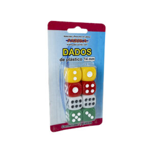 Dados Pascua Plastico 14 Mm Bl. C/8