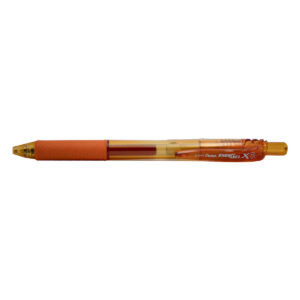 Bolígrafo Pentel Bln105 Energel X 0.5 Retractil Naranja