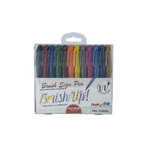 Plumones Pentel Arts Brush Sing Pen C/12