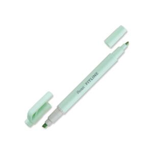 Marcatextos Pentel Fitline Pastel 2 Puntas Verde Claro