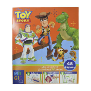 Libro De Iluminar Magic Book Color Splash Toy Story