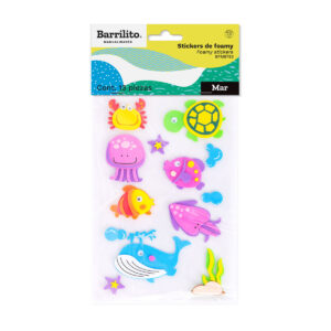 Calcomania Barrilito Foamy Mar