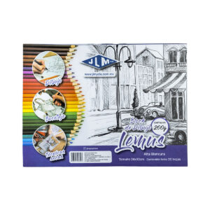 Block Dibujo Jlm Lemus 200 G 24X32 20 H